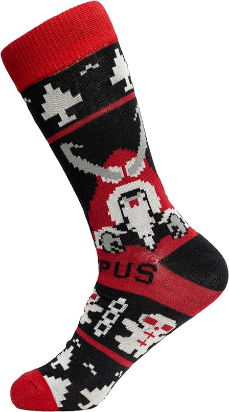 Krampus-Weihnachtssocken – witzige und hässliche Socken