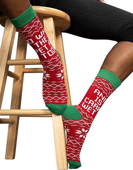 Agent Todd und Margo Weihnachtsurlaub Unisex Socken