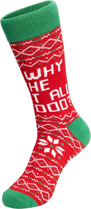 Agent Todd and Margo Christmas Vacation Unisex Socks