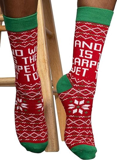 Agent Todd und Margo Weihnachtsurlaub Unisex Socken