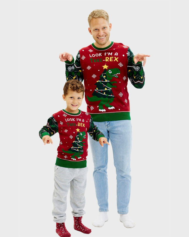 The Tree-REX Sweater for Kids