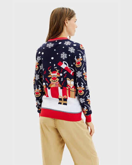 Bringing Christmas Gifts Sweater - Women