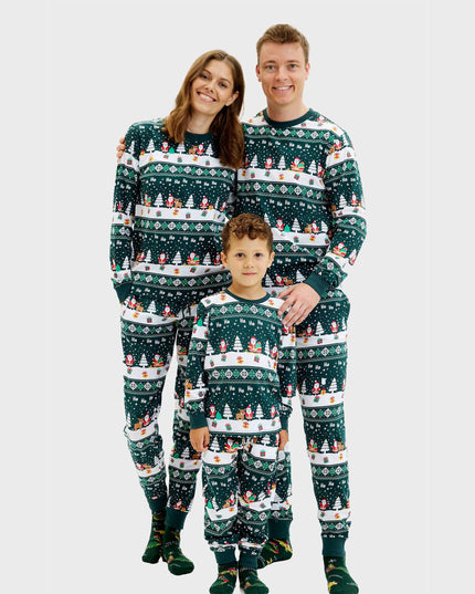 Der fröhliche Weihnachtspyjama für Damen