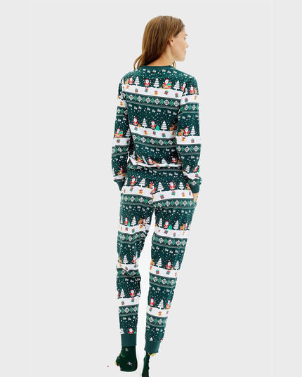 Der fröhliche Weihnachtspyjama für Damen