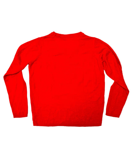 Vintage-Weihnachtspullover – Glitzernder Weihnachtsbaum