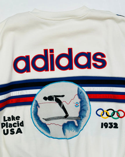 Vintage-Hoodie – Adidas | XIII. Olympische Winterspiele 1980