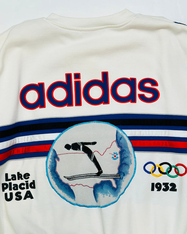 Vintage-Hoodie – Adidas | XIII. Olympische Winterspiele 1980