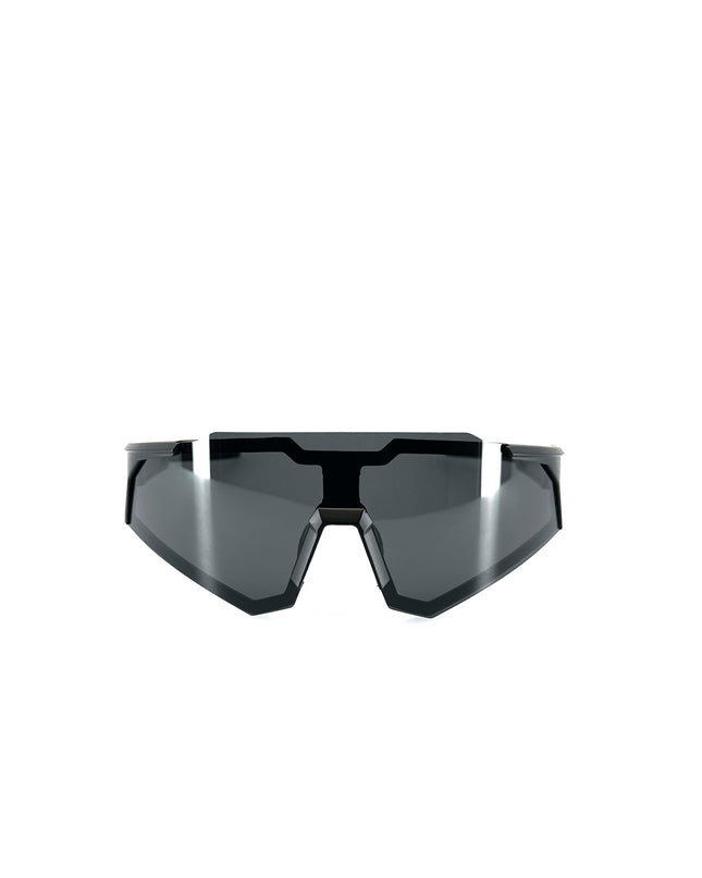 Sportliches Radfahrer-T-Shirt – Schwarz