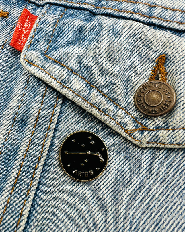 Aries Constellation Pin - Stylish Zodiac Accessory