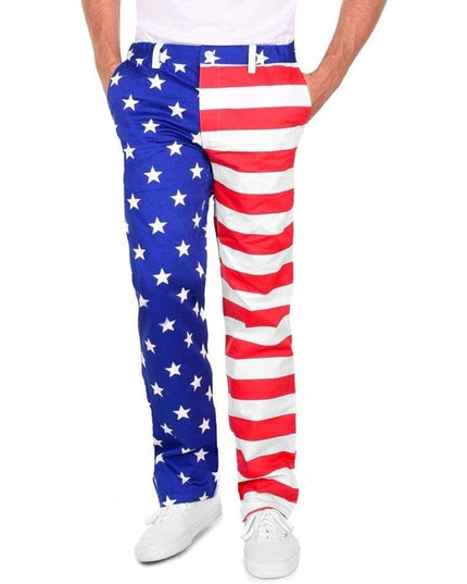 Men's American Flag Disc Golf Pants