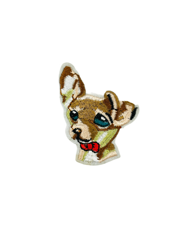 Shaking Chihuahua Iron-On Patch