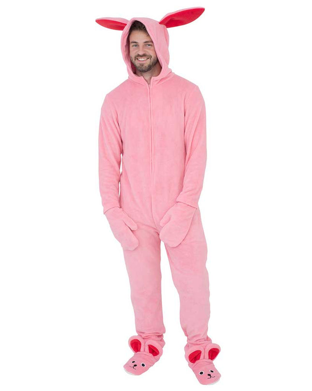 Weihnachtsgeschichte Hasen-Einteiler-Pyjama