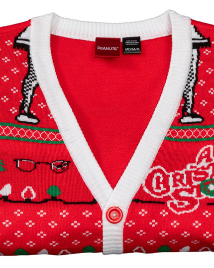 A Christmas Story Leg Lamp Button Up Cardigan