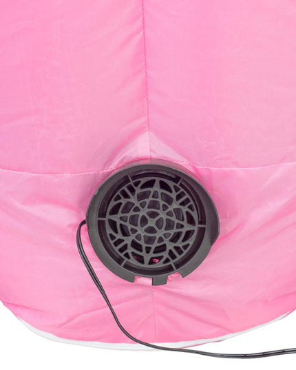 Aufblasbare Weihnachtsdekoration: Ralphie, rosa Hase