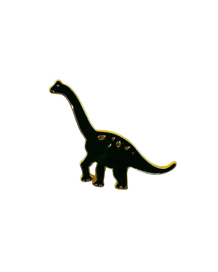 Brosche – Brachiosaurus | Grüne Dinosaurier-Accessoires für Damen