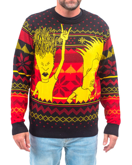 Beavis und Butthead Rock and Roll Ugly Sweater