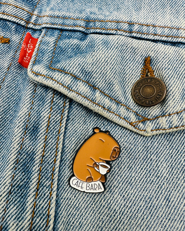 Capybara XIX Brooch | Family Pajama Accessory