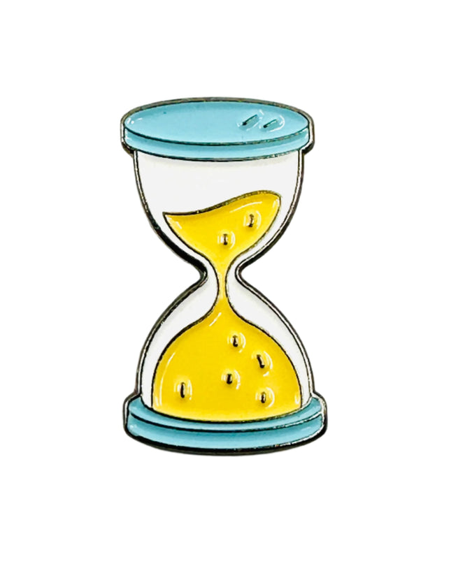 Sanduhr-Anstecknadel für Accessoires