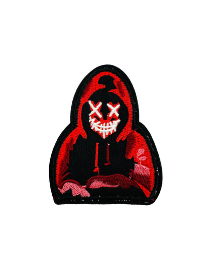 Aufnäher – Teufelsgesicht für Halloween