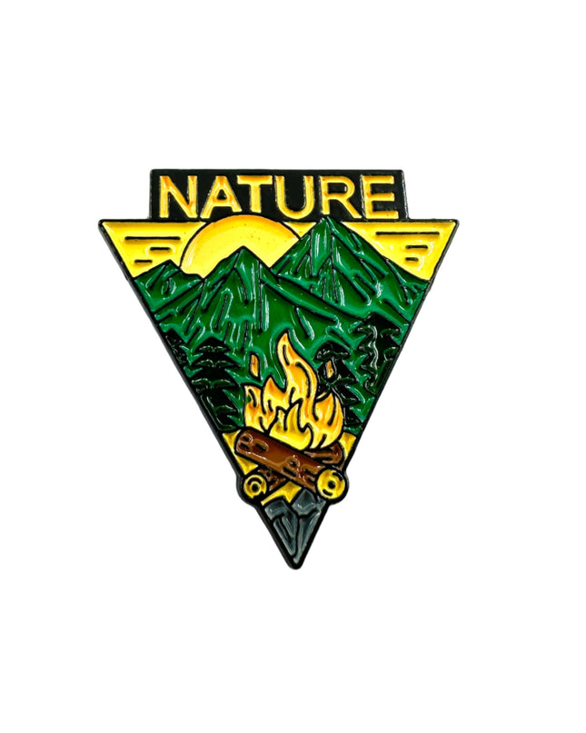 Nature Enamel Pin Badge