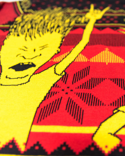 Beavis und Butthead Rock and Roll Ugly Sweater
