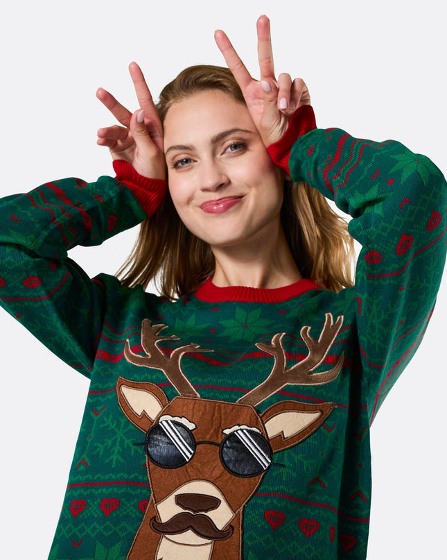 Women's Brewdolph Christmas Sweater