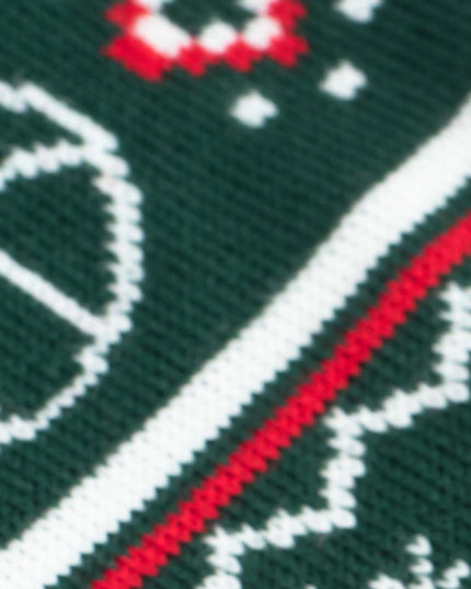 Basketballnetz 3D Hässlicher Weihnachtspullover