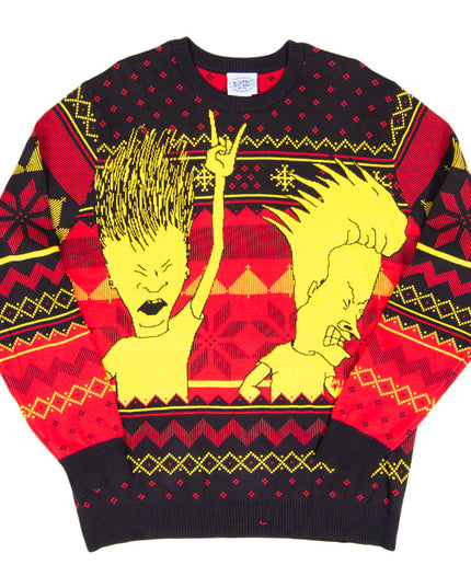 Beavis und Butthead Rock and Roll Ugly Sweater