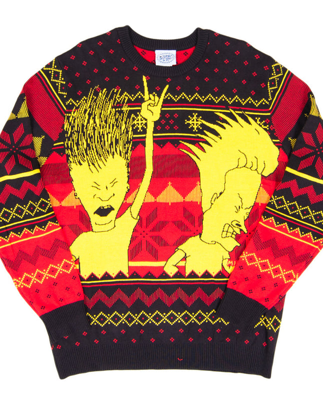 Beavis und Butthead Rock and Roll Ugly Sweater