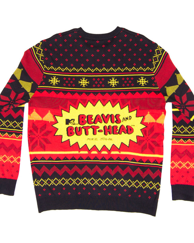 Beavis und Butthead Rock and Roll Ugly Sweater