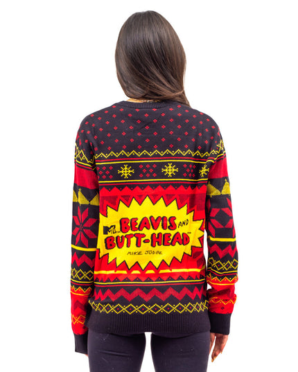 Beavis und Butthead Rock and Roll Ugly Sweater