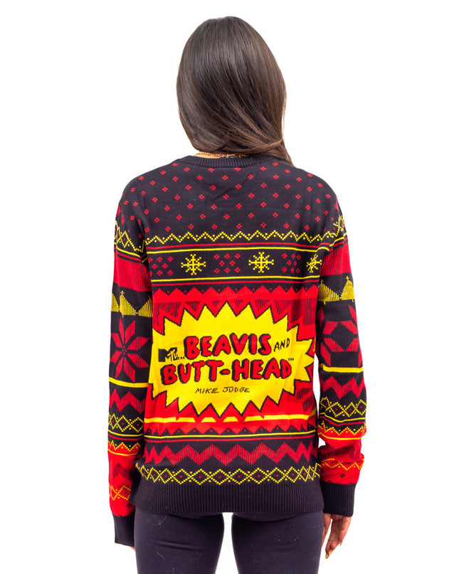 Beavis und Butthead Rock and Roll Ugly Sweater