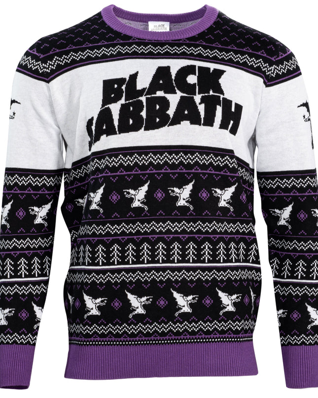Black Sabbath Flying Demon Ugly Sweater