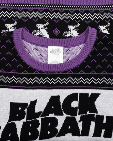 Black Sabbath Flying Demon Ugly Sweater