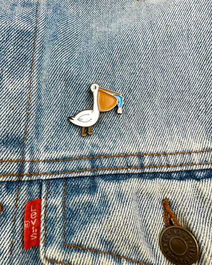 Pelican Pin Badge | Tags: Accessories
