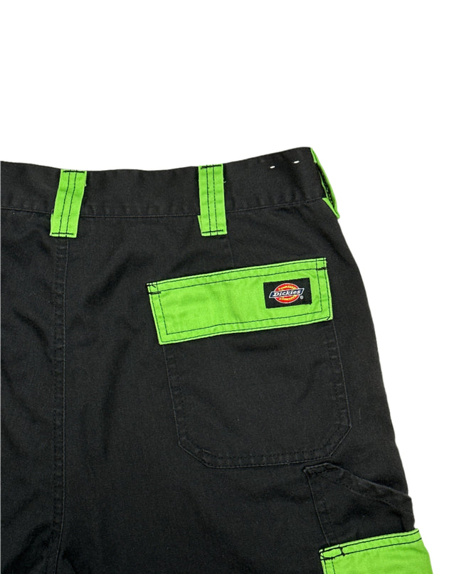 Vintage Shorts - Dickies Schwarz-Neon