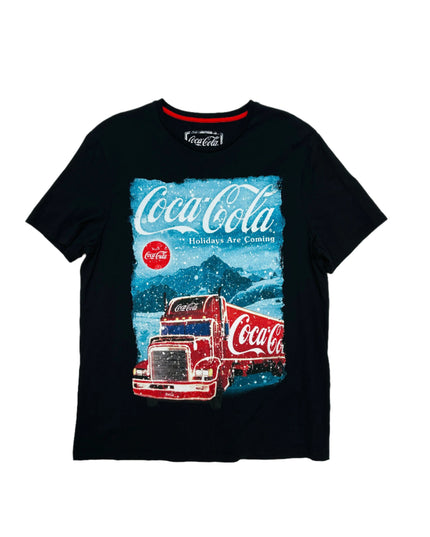 Vintage Coca Cola Holidays T-Shirt, Familienweihnachtspyjama