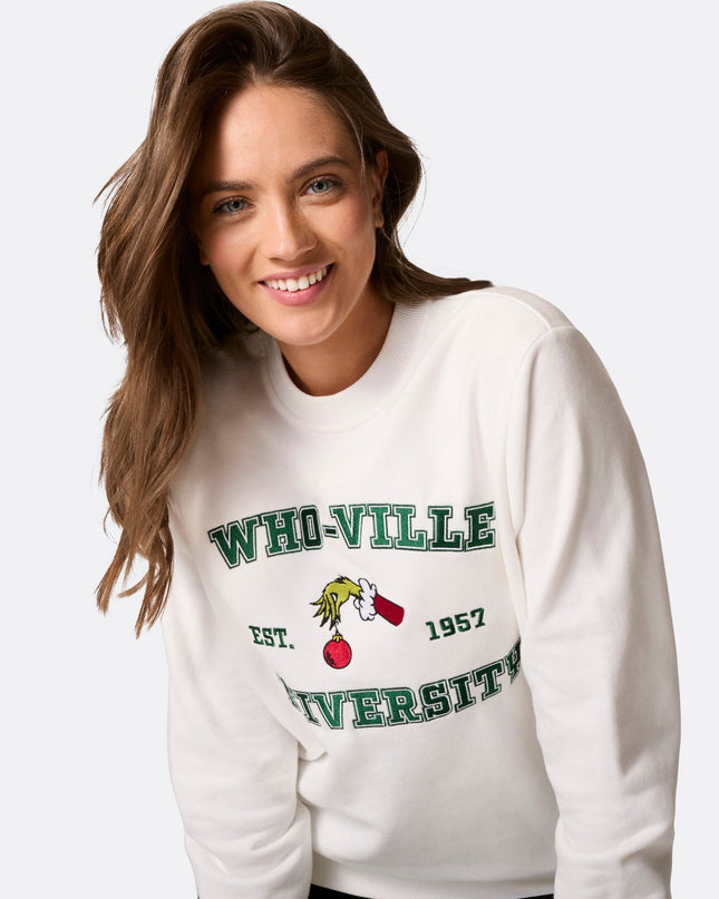 Damen-Weihnachtspullover der Who-Ville University