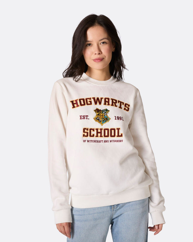 Damen-Sweatshirt mit Hogwarts-Schulmotiv