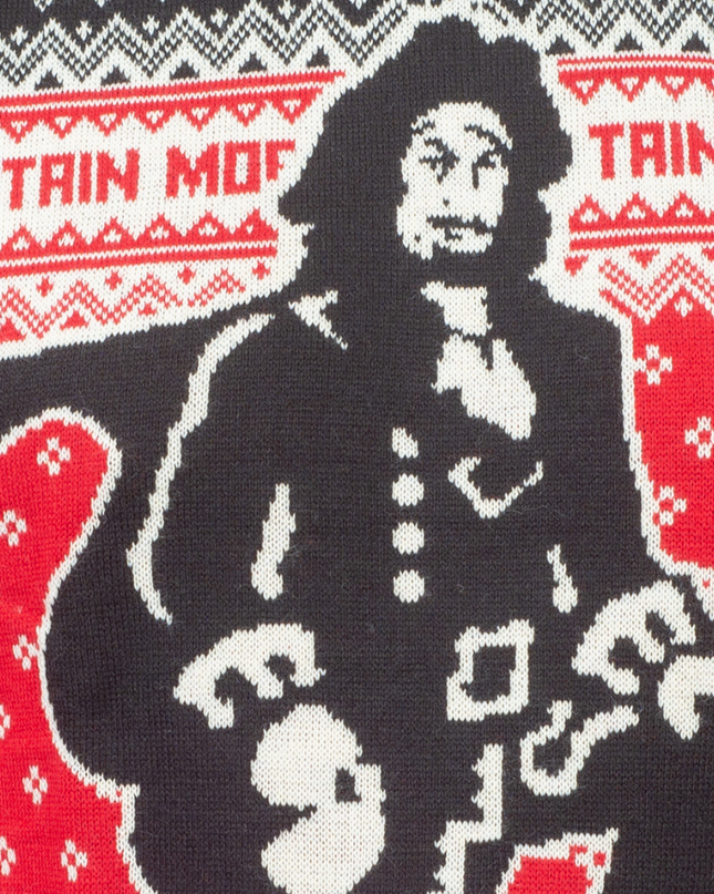 Captain Morgan, der stehende Captain Ugly Sweater