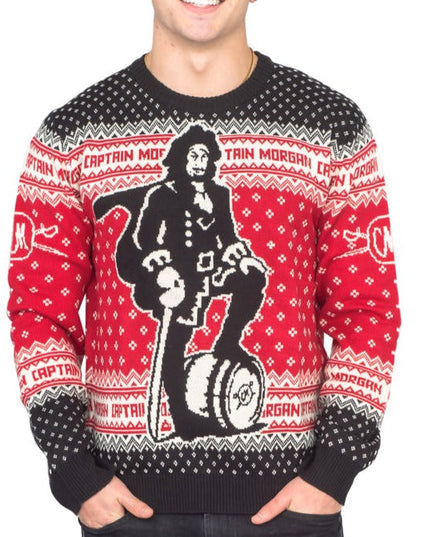Captain Morgan, der stehende Captain Ugly Sweater