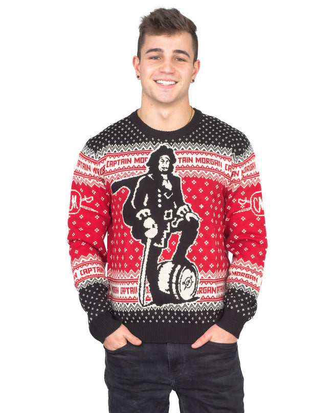 Captain Morgan, der stehende Captain Ugly Sweater