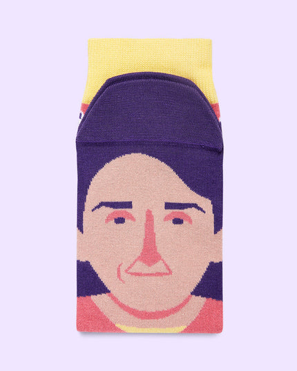 ChattyFeet Zokni – Georgia O'Keefeet Fun Socken