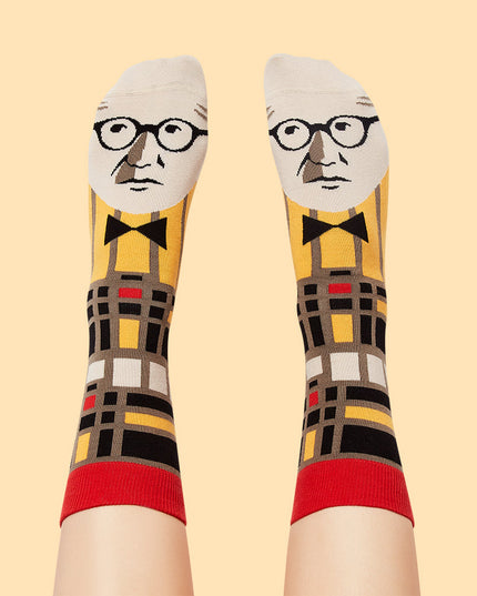 ChattyFeet Zokni – Bein-Corbusier-Spaßsocken