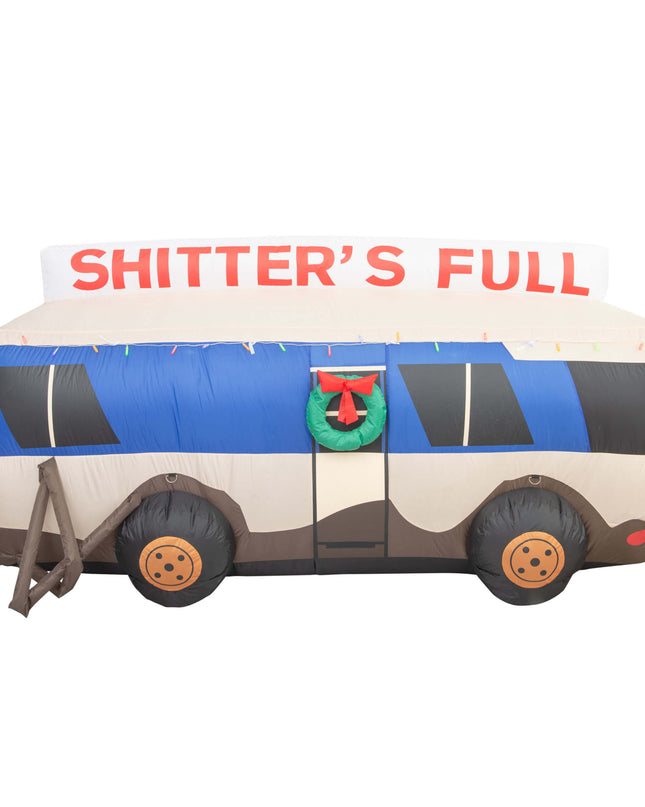 Aufblasbare Weihnachtsdekoration „Schlucker-Rasen“