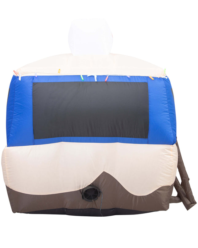 Aufblasbare Weihnachtsdekoration „Schlucker-Rasen“