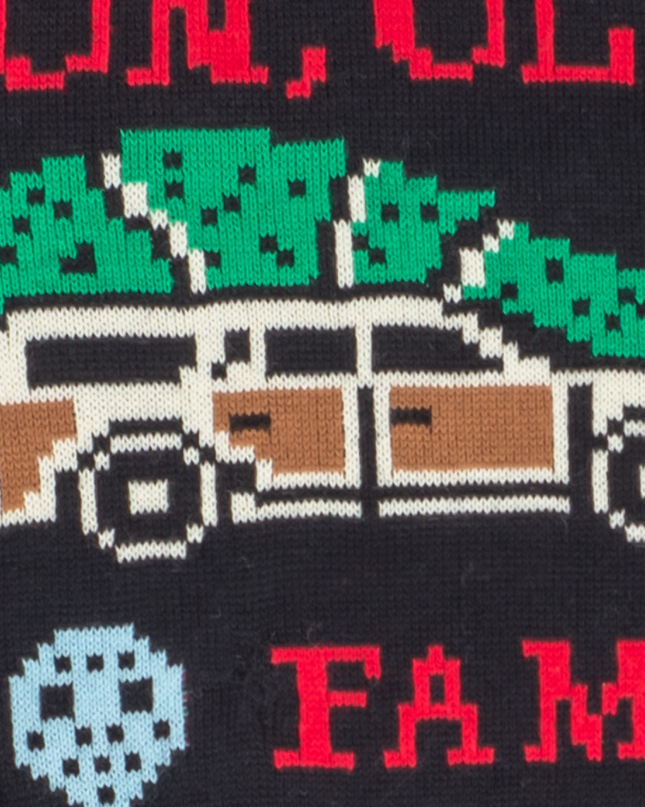 Weihnachtspullover für die ganze Familie – Lustiges Design im alten Stil