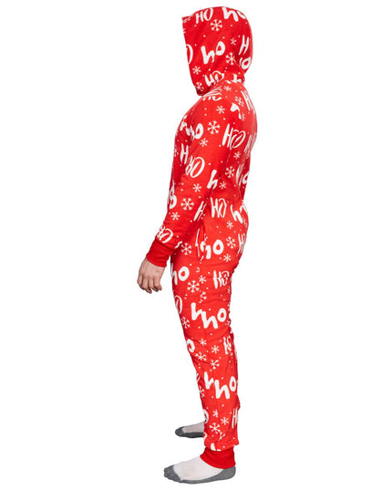 Hässlicher Weihnachtspullover Fair Isle Erwachsenen-Einteiler Pyjama