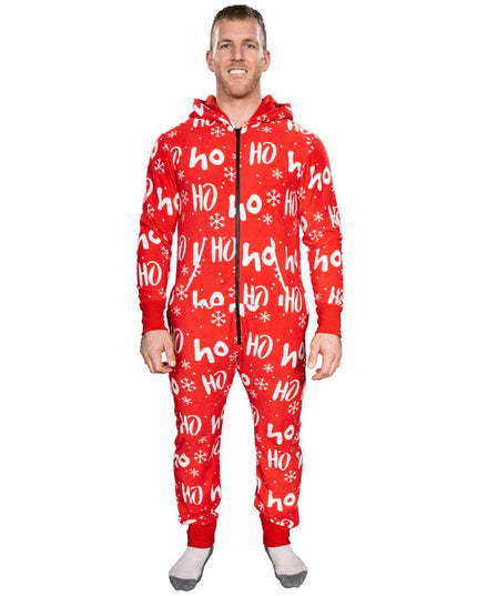 Hässlicher Weihnachtspullover Fair Isle Erwachsenen-Einteiler Pyjama