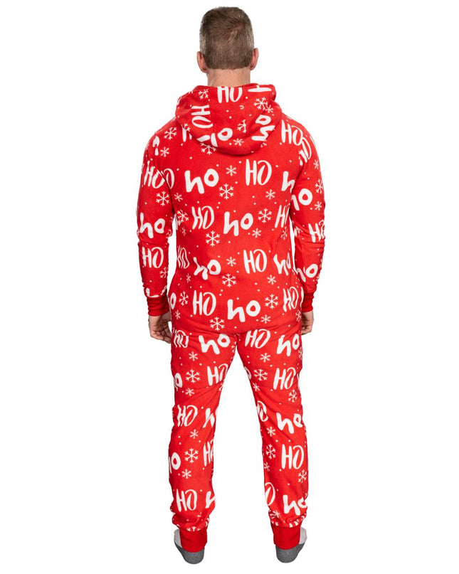 Hässlicher Weihnachtspullover Fair Isle Erwachsenen-Einteiler Pyjama